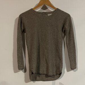 Max studio 100% 2-ply cashmere Women's Brown Sweater